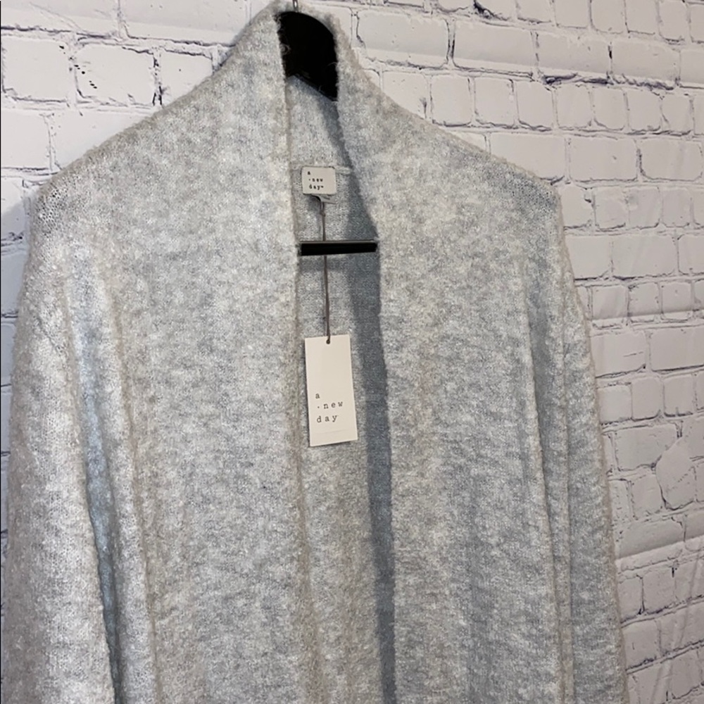 Fuzzy Cardigan Duster